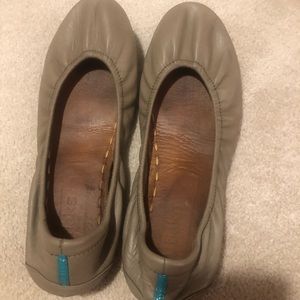 Taupe Tieks, size 9